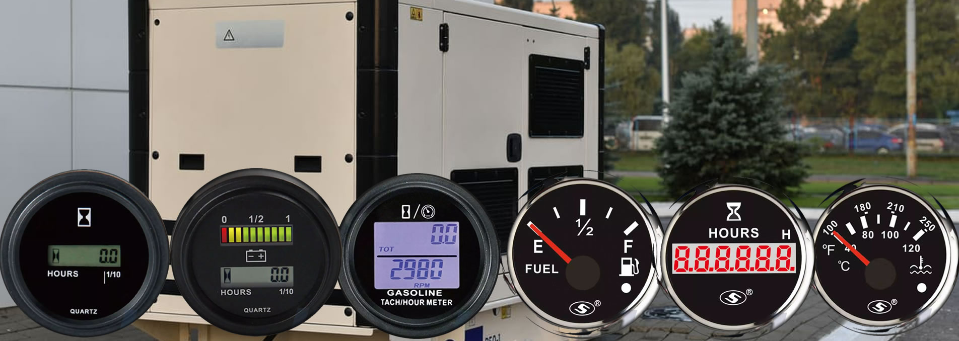 generator gauges banner